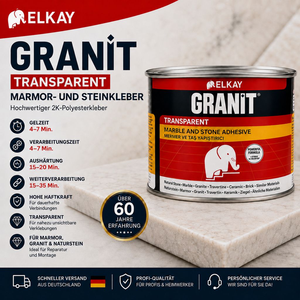 EB30 Transparent – Natursteinkleber 350 g