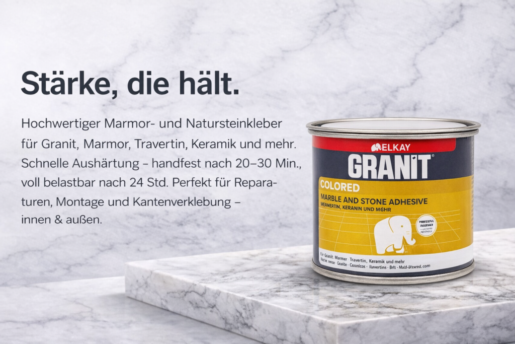 starke marmor und steinkleberadhäsion